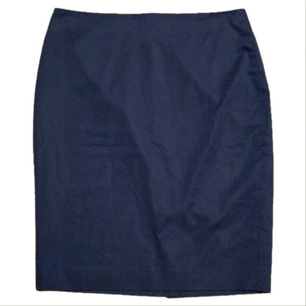 Ann Taylor Petite Pencil Skirt Women's Size‎ 4p Black Career Business